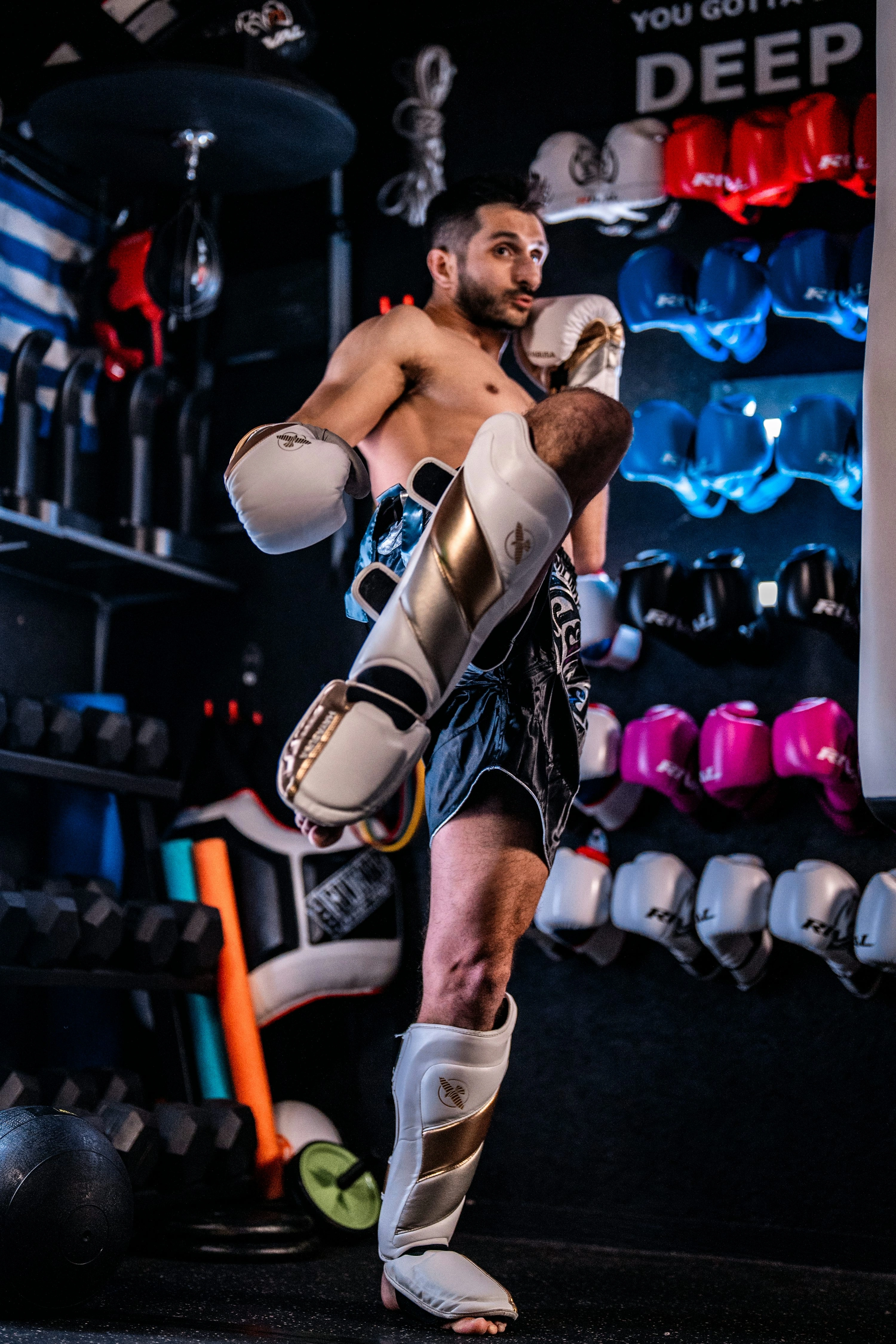 Entrenamiento de Kick Boxing y Muay Thai en 77 Boxing Club