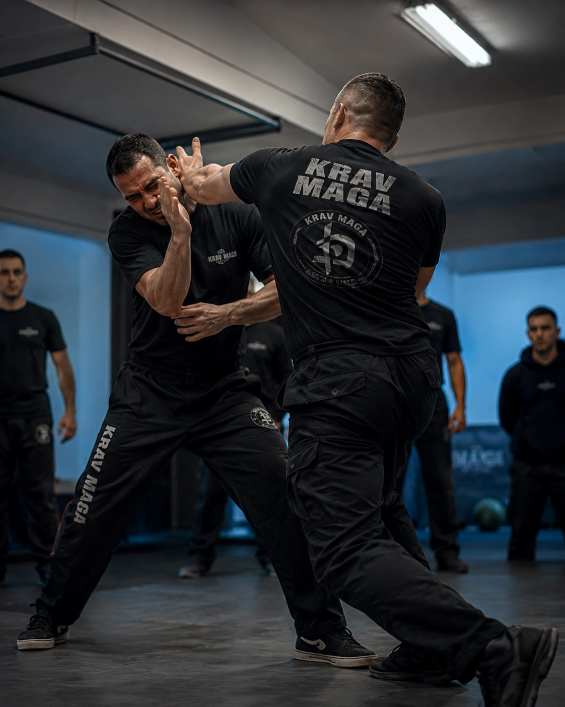 Clase de Krav Maga y defensa personal práctica en Morón